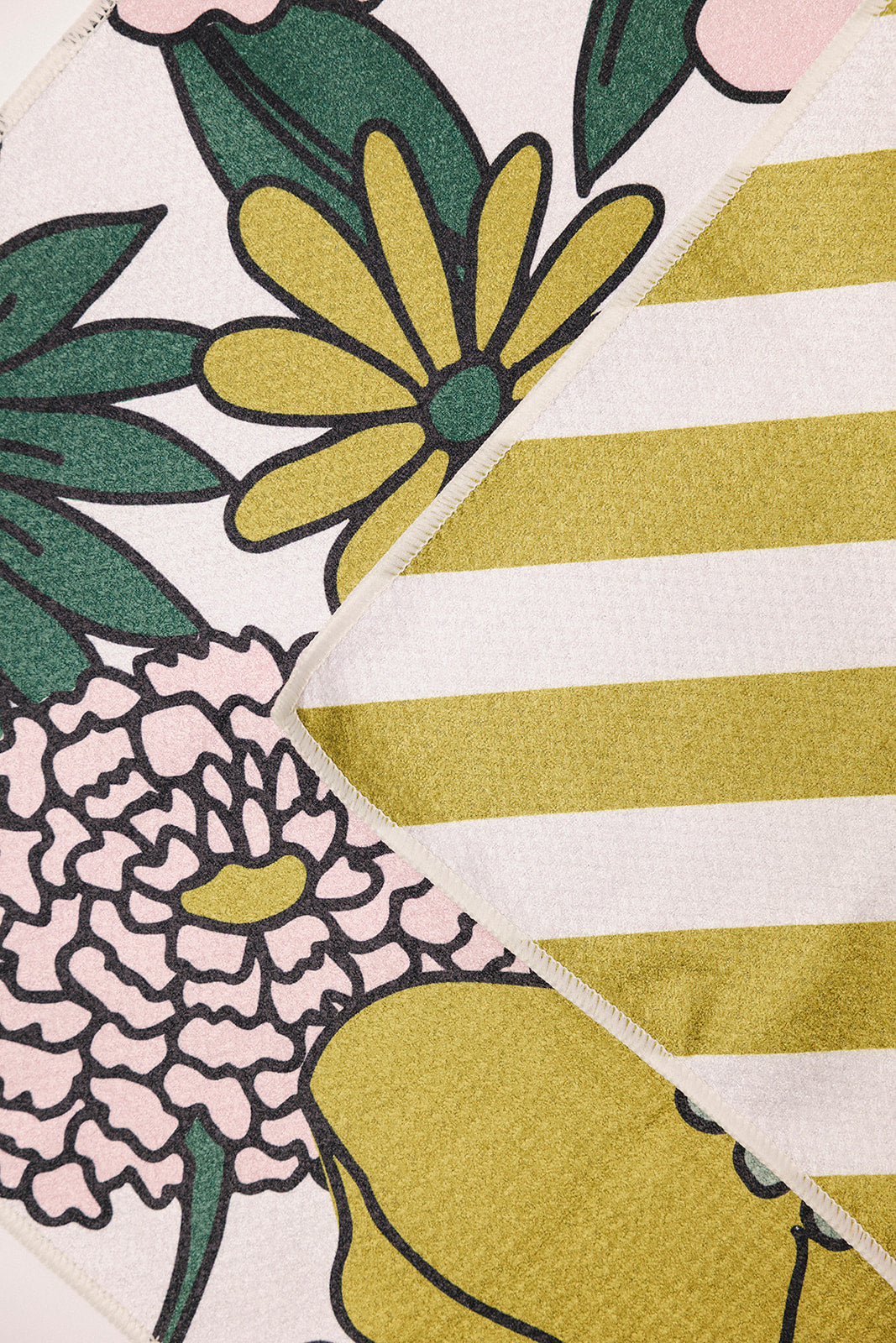 Magnet Golf Towel - Avo Stripes/Floral