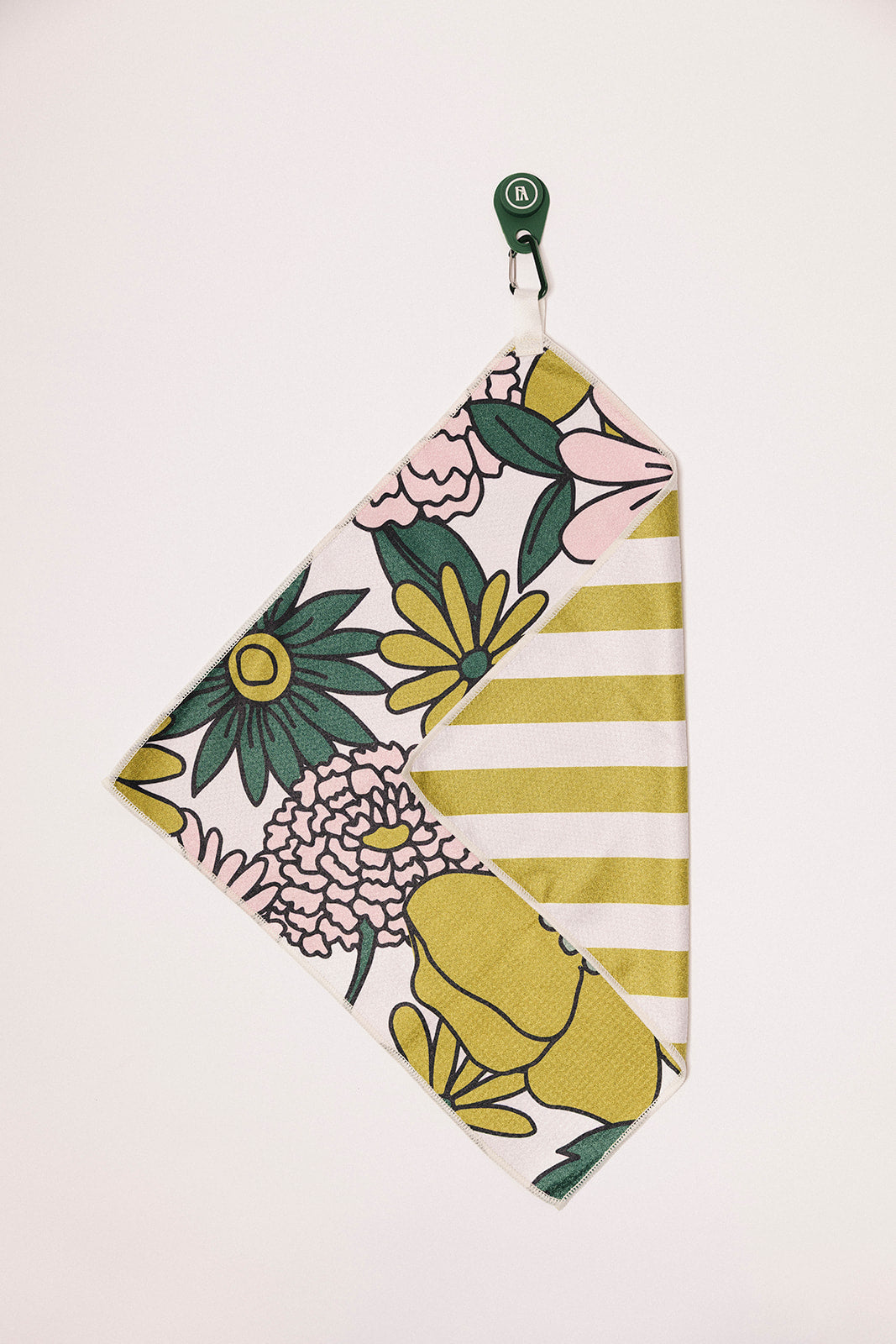Magnet Golf Towel - Avo Stripes/Floral