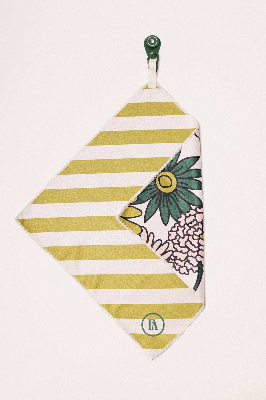 Magnet Golf Towel - Avo Stripes/Floral